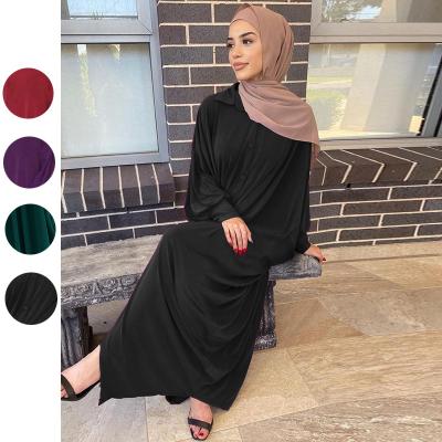 China New QMilch design QMilch burka abaya women traditional muslim clothing Dubai custom wholesale open muslim dress Islamic dress from Dubai for sale