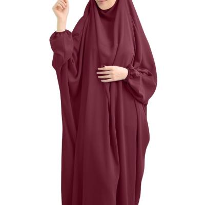 China Polyester Modest Khimar Hijab Abaya for sale