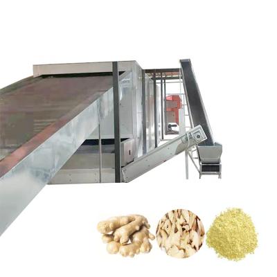 China Hot Selling Food Processing Nepal Ginger Turmeric Milling Tumeric Drying Processing Line for sale