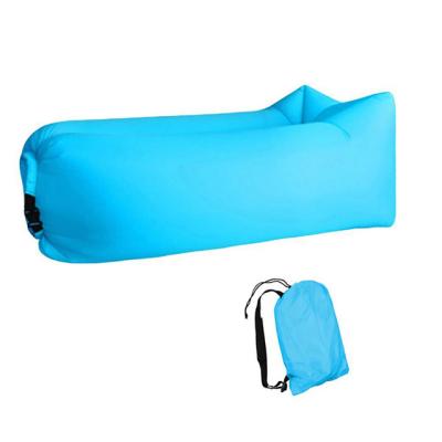 China Hybrid Type Cool Inflatable Sofa Inflatable Lounger Inflatable Lounger Sofa With Armrest Sleeping Bag Air Sofa Cum Bed for sale