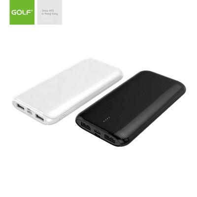 China GOLF factory direct sale OEM power bank 2.1A power banks 2.1A input and 2.1A mobile fast charger output new for sale