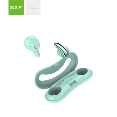 China High Quality GOLF Earphone In-Ear Wireless Headset Universal Portable High Quality Mini Earbuds With Charging Case Headset TWS for sale