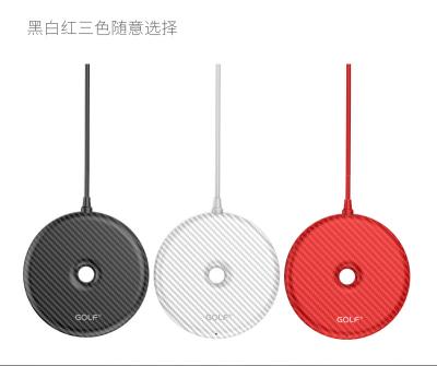 China Cell Phone Trending Products GOLF High Quality Portable Qi Wireless Charger For Standard Cell Phone for sale