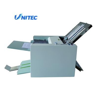 China Leather Factory Hot Sale New Products A3 2 Folding Plate Paper Folder Machine for sale