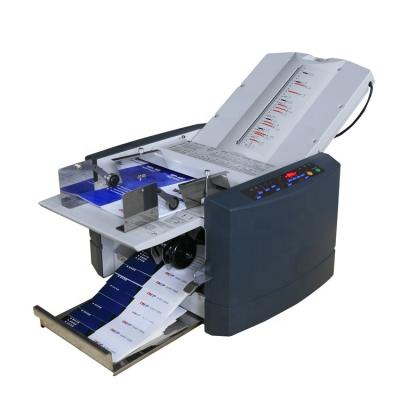 China Leather Semi-automatic Electric Paper Creasing And Folding Machine Folder Paper Machine Price for sale