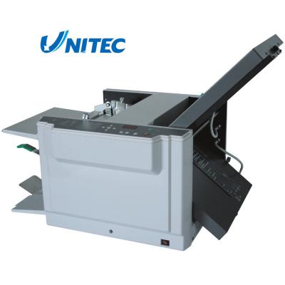 China Leather Factory Direct Sale Desktop Automatic A3 Paper Folding Machine for sale