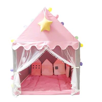 China Soft Toy Wholesale Pink Children Castle Kids Igloo Play Tent for sale