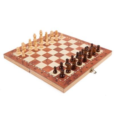 China Glass Personalized Wooden Toys Chinese Foldable Magnetic Educational Chess Set for sale