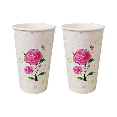 China Disposable Hot Selling Custom Printed Disposable Paper Cup Custom Paper Coffee Cup With Logo For Hot Drinks for sale