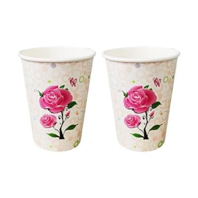 China Disposable Custom Printed Disposable Corrugated Coffee Cups Liner Wallpaper Cups With Lids For Hot Drinks for sale