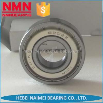 China Long Hot Sale Carbon Steel Working Life Bearing 6202 Size Ball Bearing Used For Ceiling Fan Ball Bearings For Sale for sale