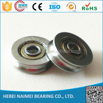 China High Speed ​​Casters Wheels Bearing Sliding Door Window Bearing Wardrobe Wheel Bearings Plastic U / V Pulley for sale