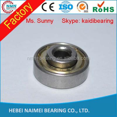 China PP Flanged / Shielded With Extended Inner Ring Miniature Ball Bearings 608ZZ for sale