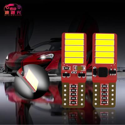 China Canbus Good Prices Auto Electronic Lighting Systems Safety T10 Led Light Emergency Flasher Car Bulb Warning Red Yellow Signal Lamp for sale