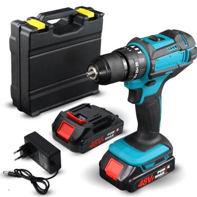 China Household Kilometer Li-ion Battery Electric Screwdriver Machine Tool Sets 21V Power Cordless Drill Machine for sale