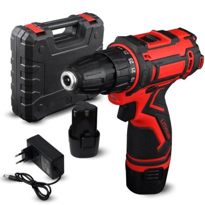 China Household Kilometer 16.8V Battery Power Tools Mini Hand Drill Machine Electric Drill Cordless Power Drills for sale