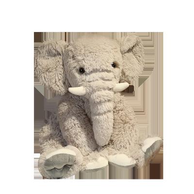 China For Children Play Wavy Gray Style Pillow Doll Elephant Plush Toy Doll Bed Sleep Children's Rag Doll for sale