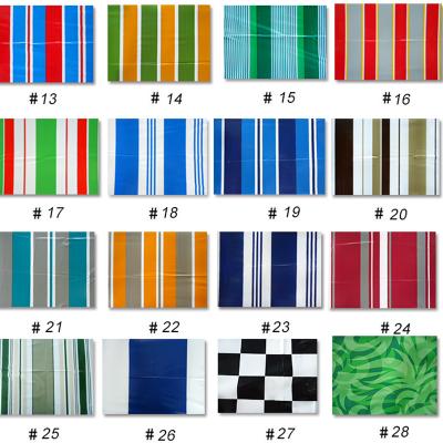 China Waterproof Stripe PVC Striped Tarpaulin For Tent for sale