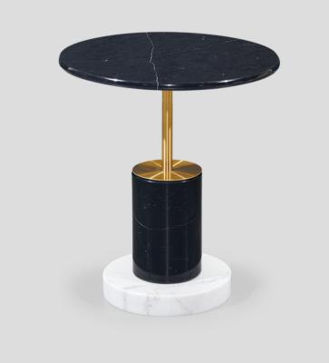 China Modern hot sale modern marble base coffee table marble countertops hotel wind hotel and metal chandelier countertops for sale