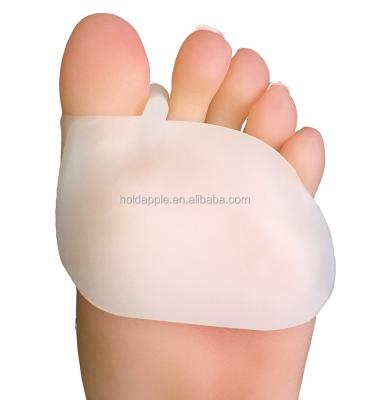 China Silicone Half Toe Sleeve Toe Metatarsal Pads Gel Toe Caps Forefoot Pads HA00602 for sale