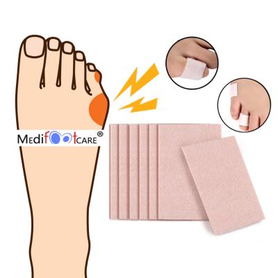 China Heel Protector Cotton Velvet Blister Pads, Heel Cushion, Heel Blister Prevention To Protect Skin From Rubbing Shoes HA00739 for sale