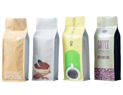 China Digital Moisture Proof Print Stand Up Pouch Seal Bag For Coffee Beans With Customized Graphic for sale