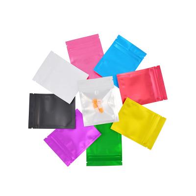 China Front side moisture proof mylar clear ziplock custom bags 3.5 mylar bags edibles tote bags for sale