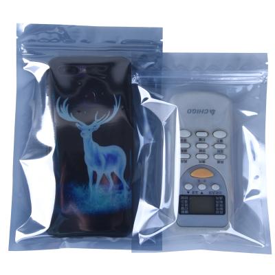 China Moisture Proof Anti-Static Ziplock Resealable Plastic Bag With Clear Front Window For Electronic Components for sale