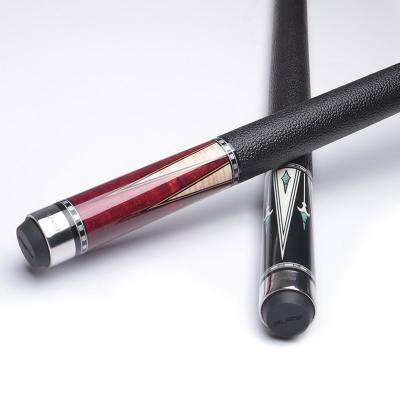 China 2019 New Arrival Fashionable Leather Pool Game Fury Snooker Cue Stick Kit Maple Shaft Wrap Digital Engraving Leather Manufacturers Recommend for sale