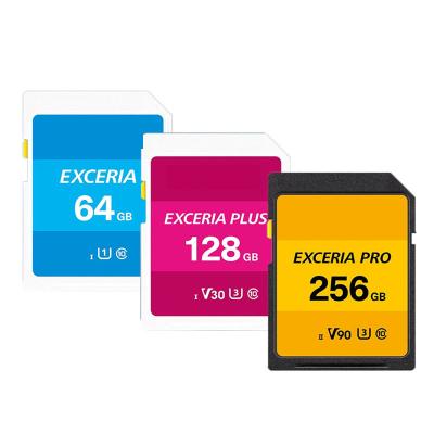 China 100% original plastic EXCERIA PLUS 32GB 64GB PRO 128GB 256GB 512GB EXCERIA memory card memory card for sale