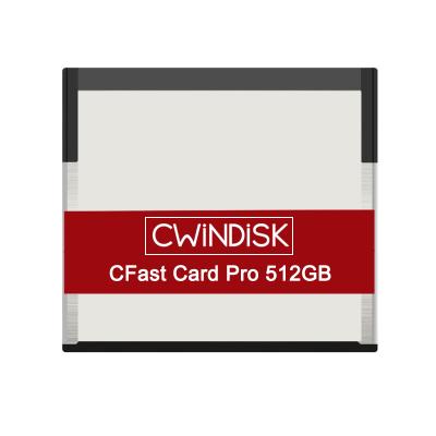 China Professional Plastic CFast Card 512GB CFast Pro Extreme Memory Card for sale