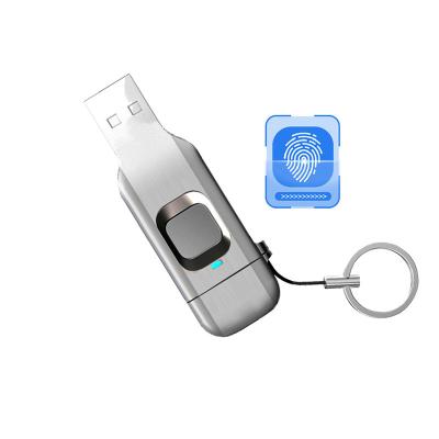 China Promotion\Business\School\Office etc. customized usb fingerprint usb 32gb 64gb 128gb TYPE-C flash reader usb3.1 TYPE C fingerprint pendrive for sale