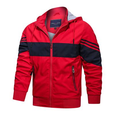 China Outdoor men's jacket QUICK DRY casual patchwork jacket jacket men's sports hooded coat for sale