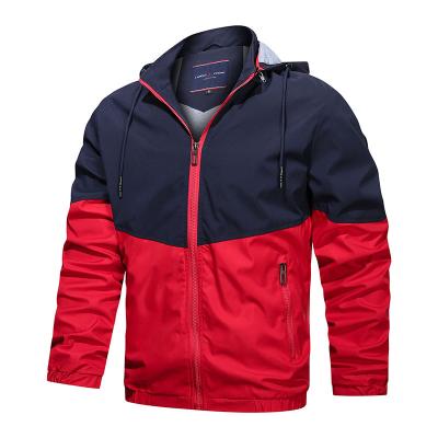 China Wholesale Men's Custom Logo Coats Hooded Anorak Jacket Outdoor Sports Casual Jacket QUICK DRY For Men for sale