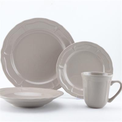 China Sustainable Hot Sale Dinner Set Stoneware Tableware for sale