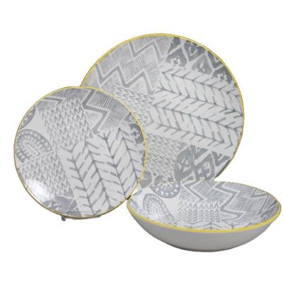 China Sustainable Luxury Home Dinnerware Salad Pad Printing Dinner Set Chinese Wedding Dishes Custom Porcelain Porcelain Ceramic Dinnerware Sets Dinnerware for sale