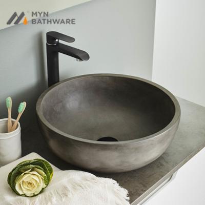 China Unique Design Style Industrial Concrete Sink Art Sink For Bathroom for sale