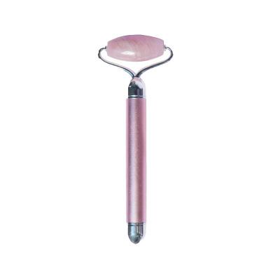 China 24K gold stick three color jade gem crystal beauty device face lift massager roller electric crystal beauty device powder for sale