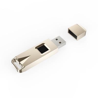 China Easiest And Most Security To Acess Your Encrypted Files Support 360 Degree Touch Security Encrypted Flash Usb Flash Drives With Fingerprint for sale