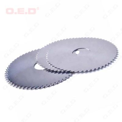 China Ra 0.4 Solid Carbide Slitter Blades , 90.5 HRA Carbide Slitting Saw Blades for sale