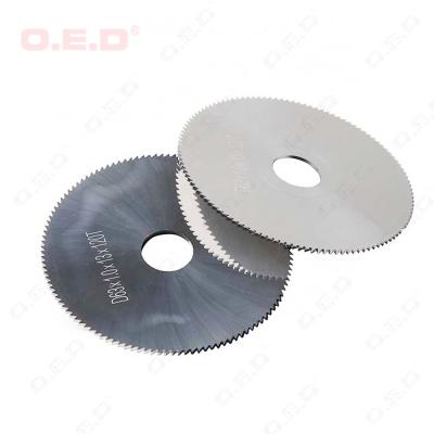 China ID 5mm OD 20mm Carbide Slitter Blades For Cutting Copper Bronze for sale