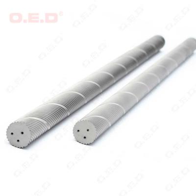 China OEM k05 Tungsten Carbide Rods With Two Helical Coolants Holes for sale