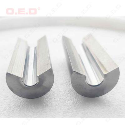 China Half Round Tungsten Carbide Pull Rod Mold Parts G20 High Strength Carbide Mold for sale