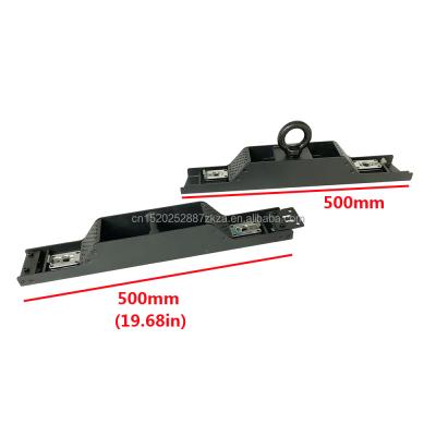 China Iron Led Hanging Display Bar Ground Beam Two In One For LED Screen for sale