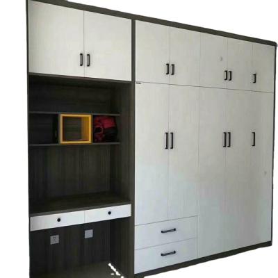 China Adjustable (height) no aldehyde environmental bedroom cabinet contracted fashion wardrobe cabinet hall cabinet for sale