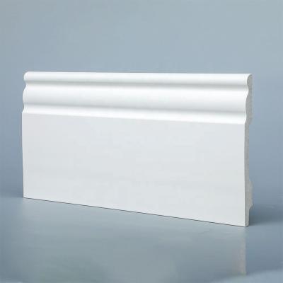 China Modern cheap high-durability wall floor polystyrene base white skirting PS board from AMER Buy for sale