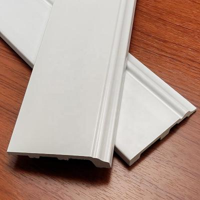 China AMER Modern Hot Selling Single Skirting Board PS Panel Mount PS Skirting for sale