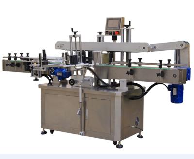 China food automatic single side flat bottle labeling machine automatic liquid soap labeling machine for sale