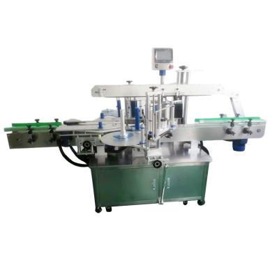 China Food Airplane Labeling Machine Flat Surface Sticker Labeling Machine Shampoo Flat Top Side Labeling Machine for sale