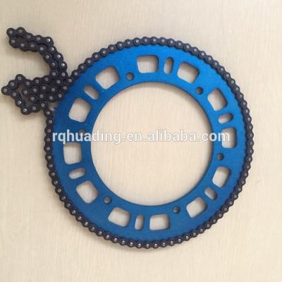 China 25000-35000 km go kart racing sprocket 76 tooth aluminum alloy 7075-T6 219 chain sprocket for sale